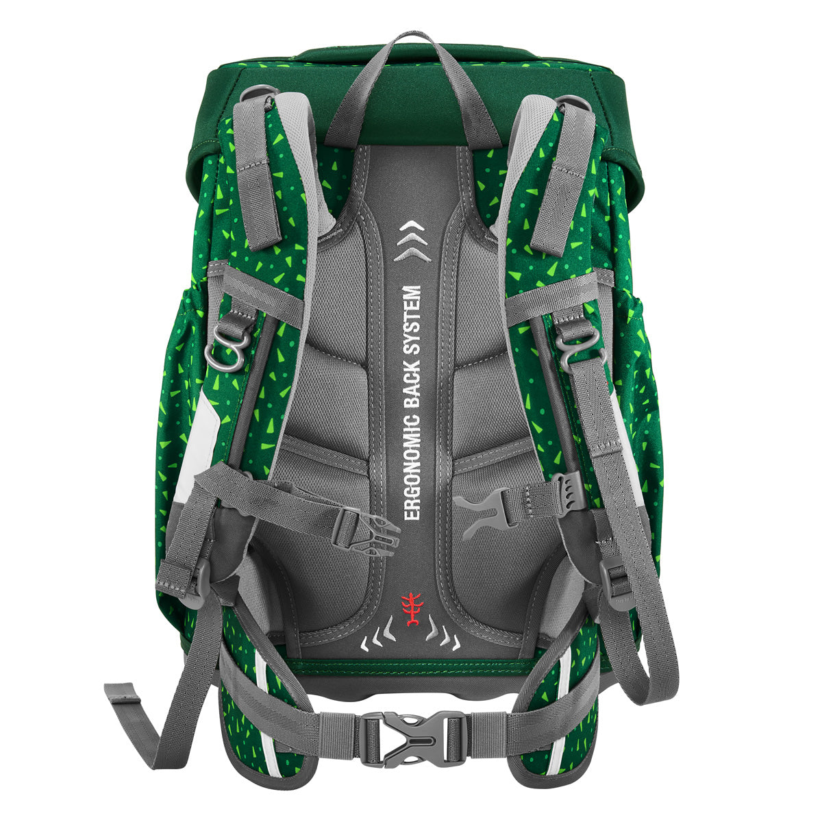 Schulranzen-Set BASIS, Green Graphics 4-teilig