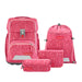 Schulranzen-Set BASIS, Pink Bubbles 4-teilig