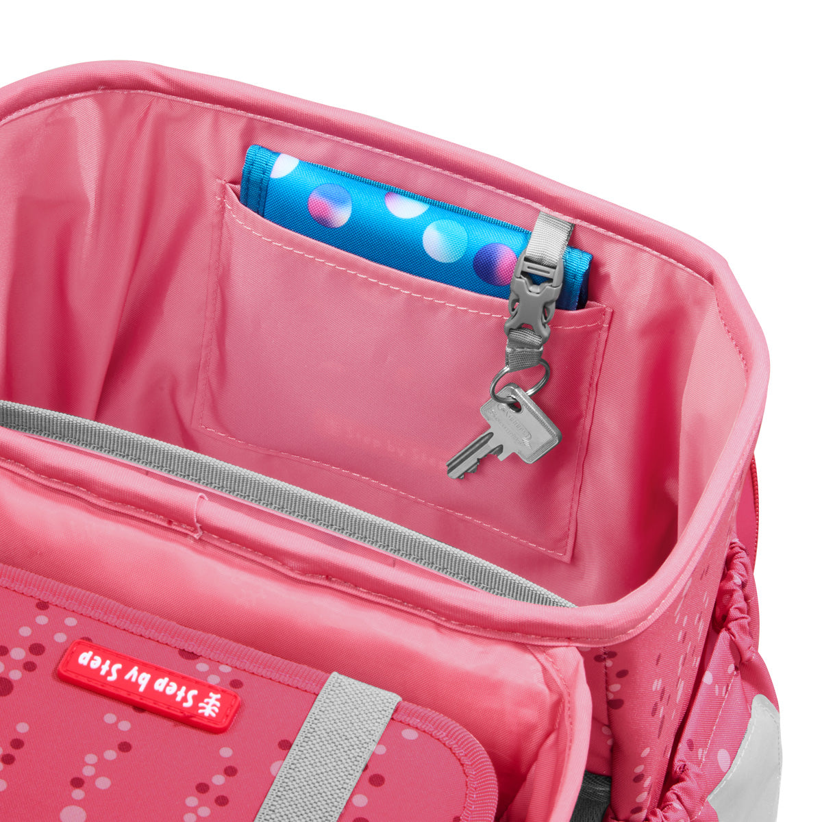 Schulranzen-Set BASIS, Pink Bubbles 4-teilig