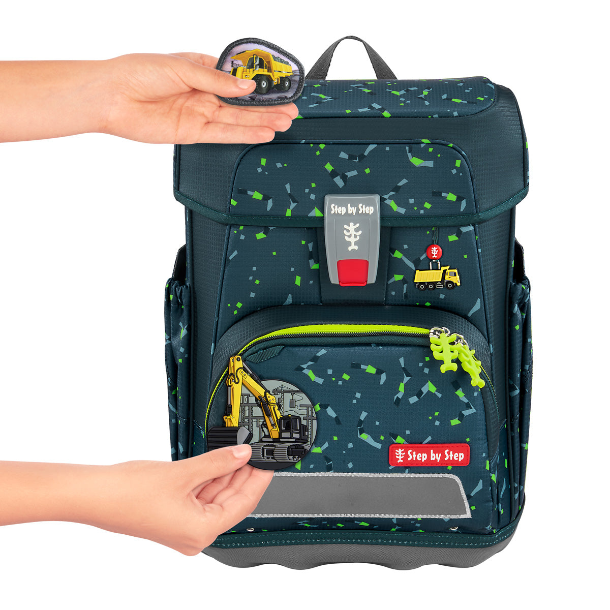 MAGIC MAGS, Bagger Rocco 3-teilig