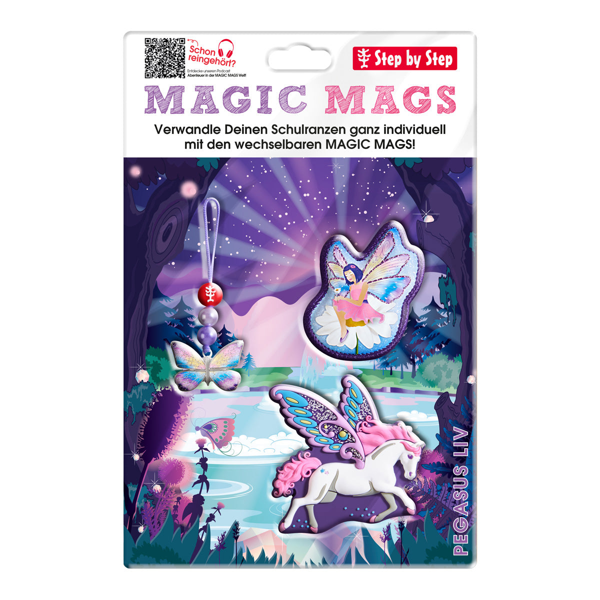 MAGIC MAGS, Pegasus Liv 3-teilig