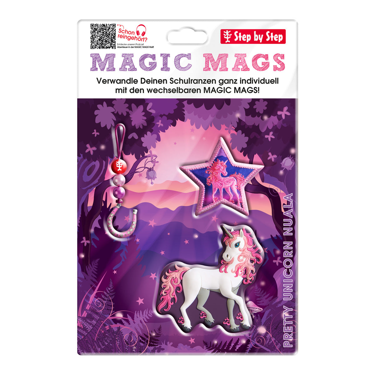 MAGIC MAGS, Pretty Unicorn Nuala 3-teilig