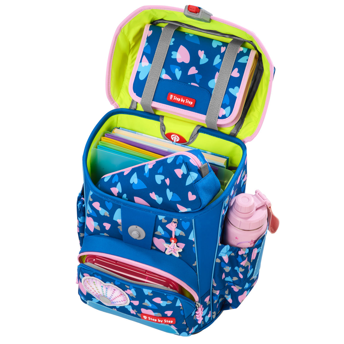 Schulranzen-Set CLOUD REFLECT Seashell Pearl 5-teilig