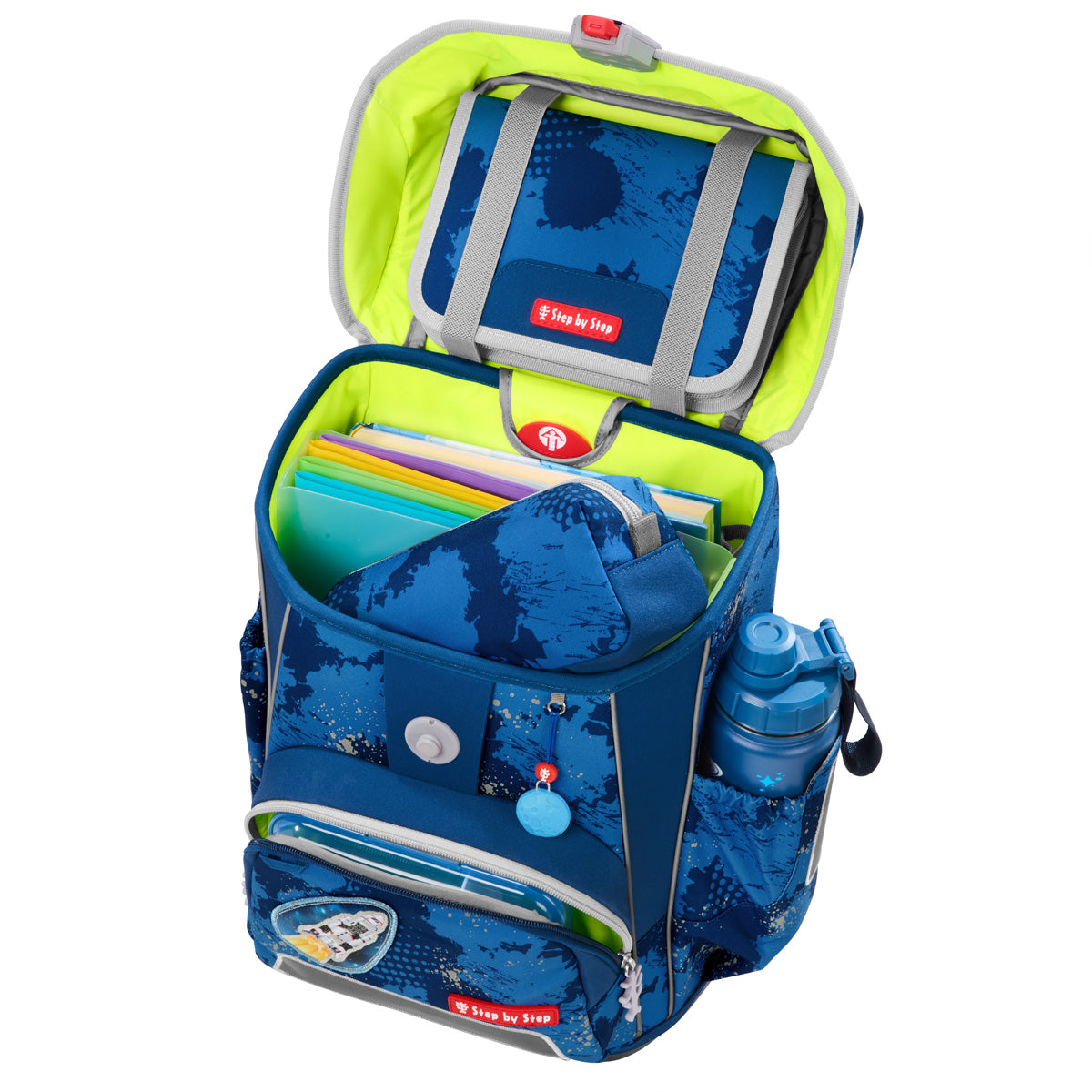 Schulranzen-Set CLOUD REFLECT Rocket Novo 5-teilig