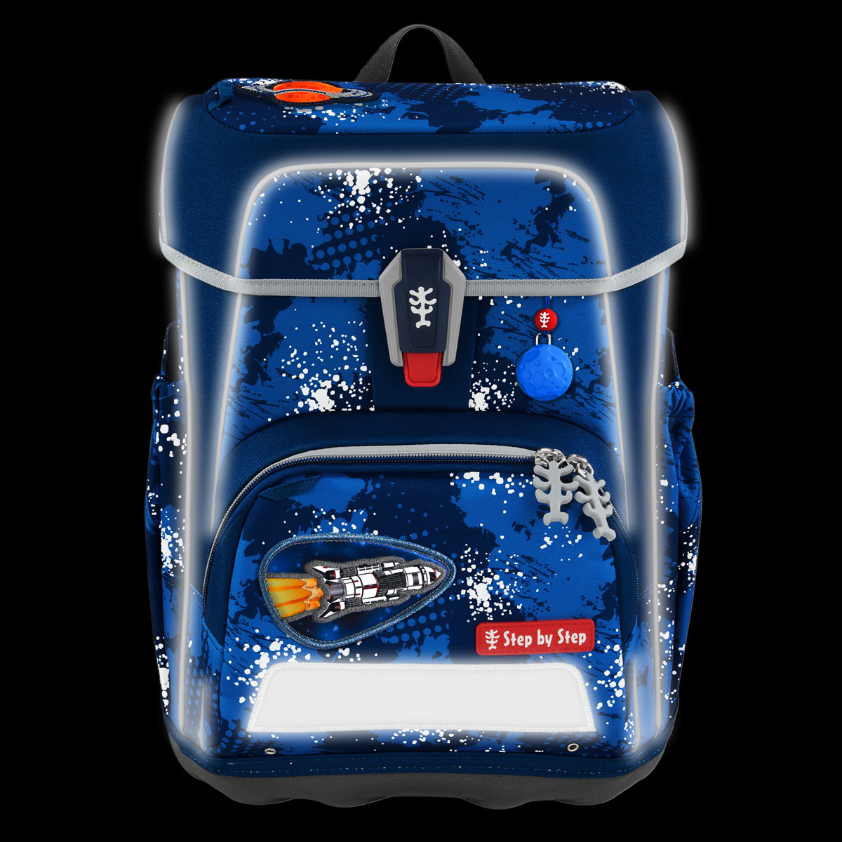 Schulranzen-Set CLOUD REFLECT Rocket Novo 6-teilig