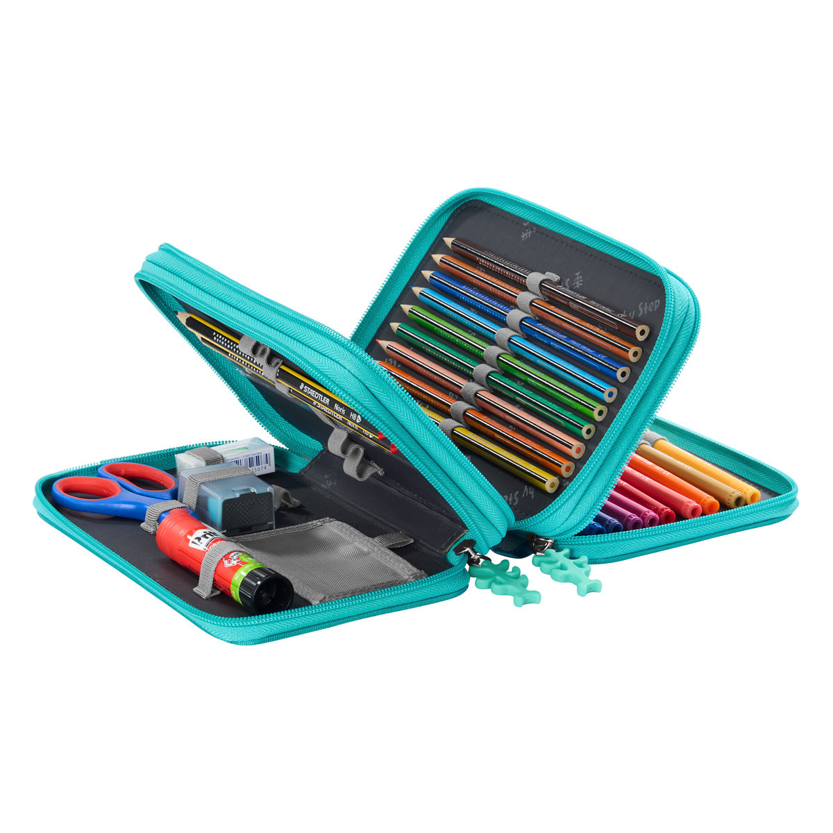 XXL-Mäppchen, Turtle Josie 43-teilig