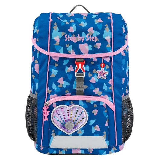 Kinderrucksack, KID REFLECT Seashell Pearl 3-teilig, 13 l
