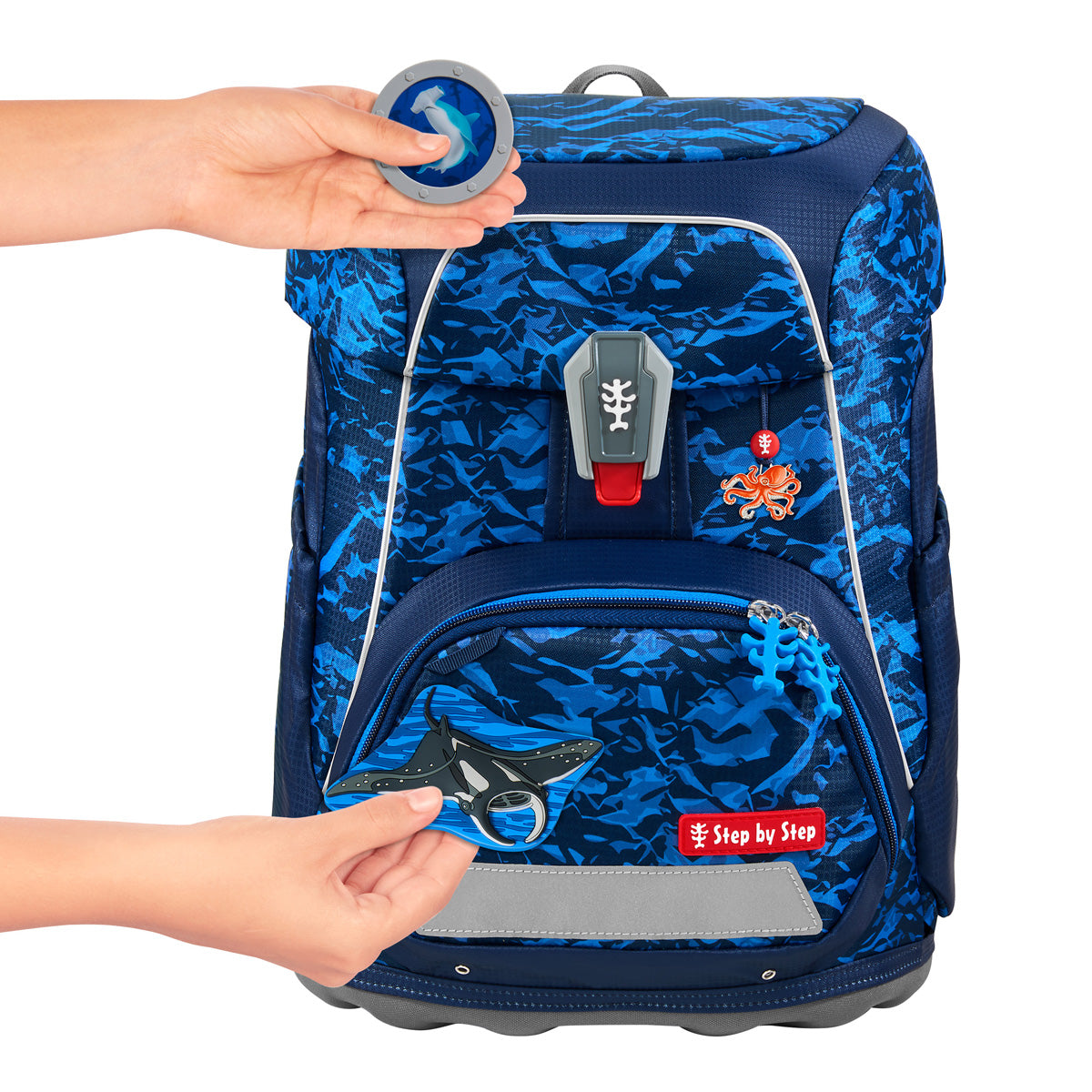 Schulranzen-Set FIT Manta Rio, 6-teilig