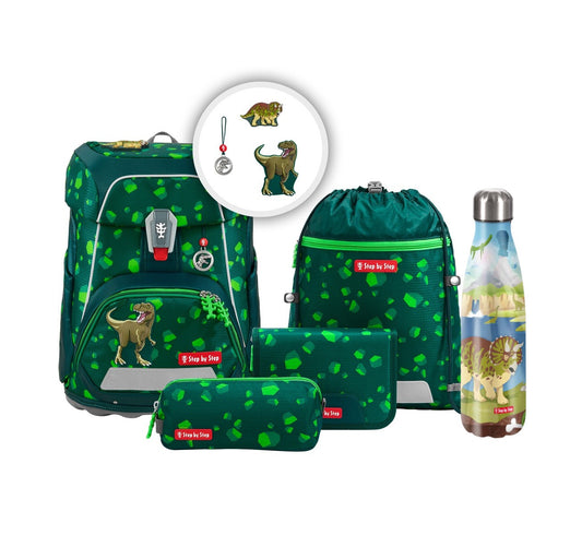 Schulranzen-Set FIT Dino Targo 6-teilig