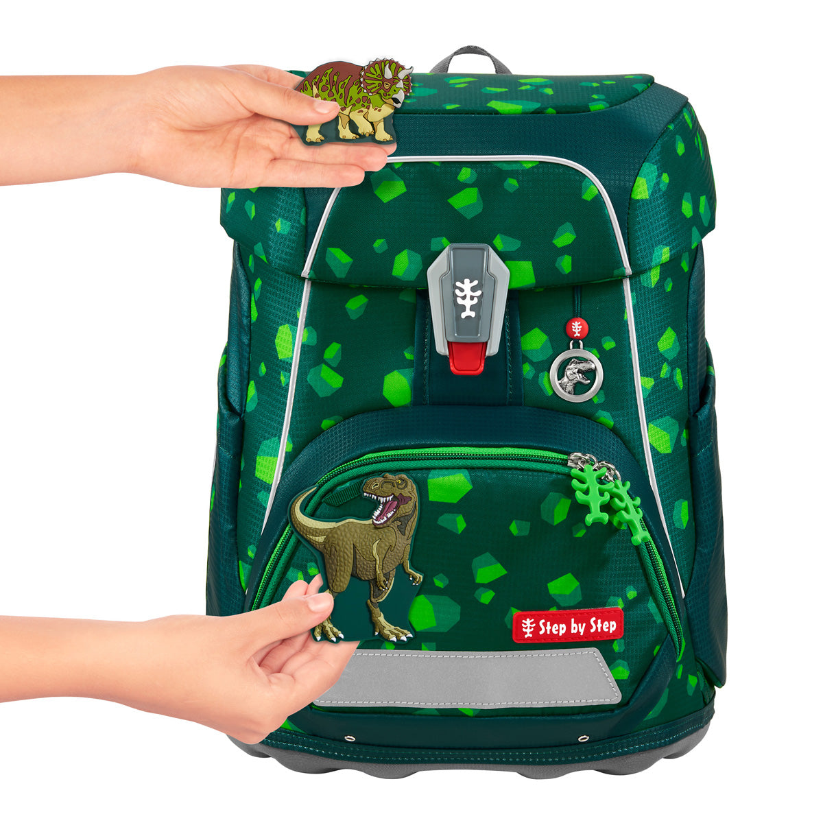 Schulranzen-Set FIT Dino Targo, 6-teilig