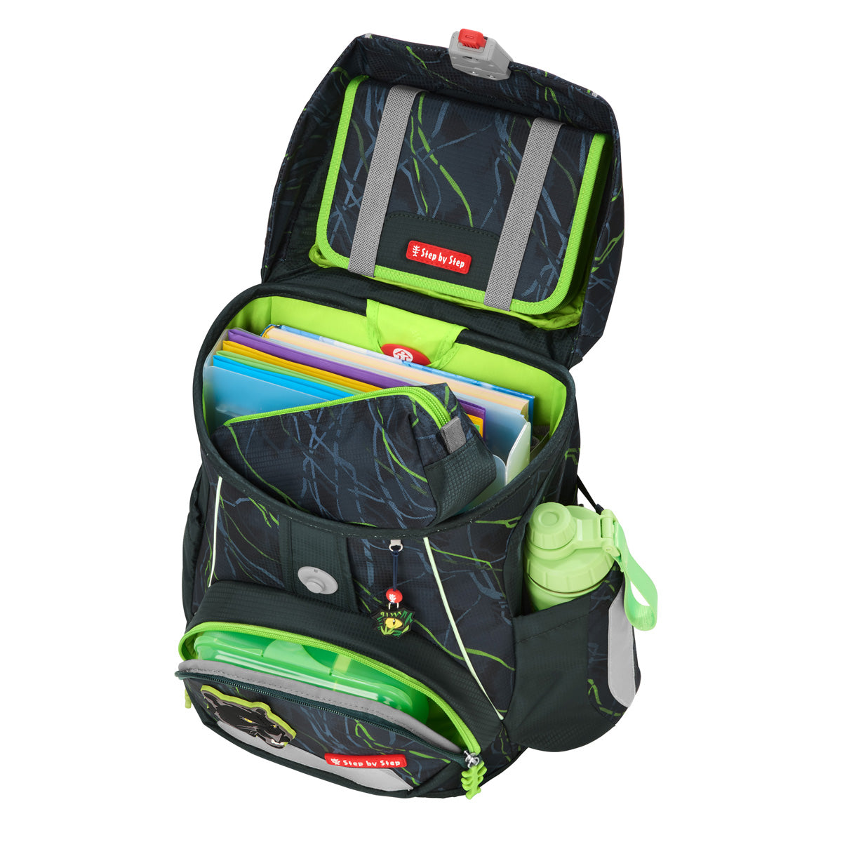 Schulranzen-Set FIT Danger Cat Chiko 6-teilig