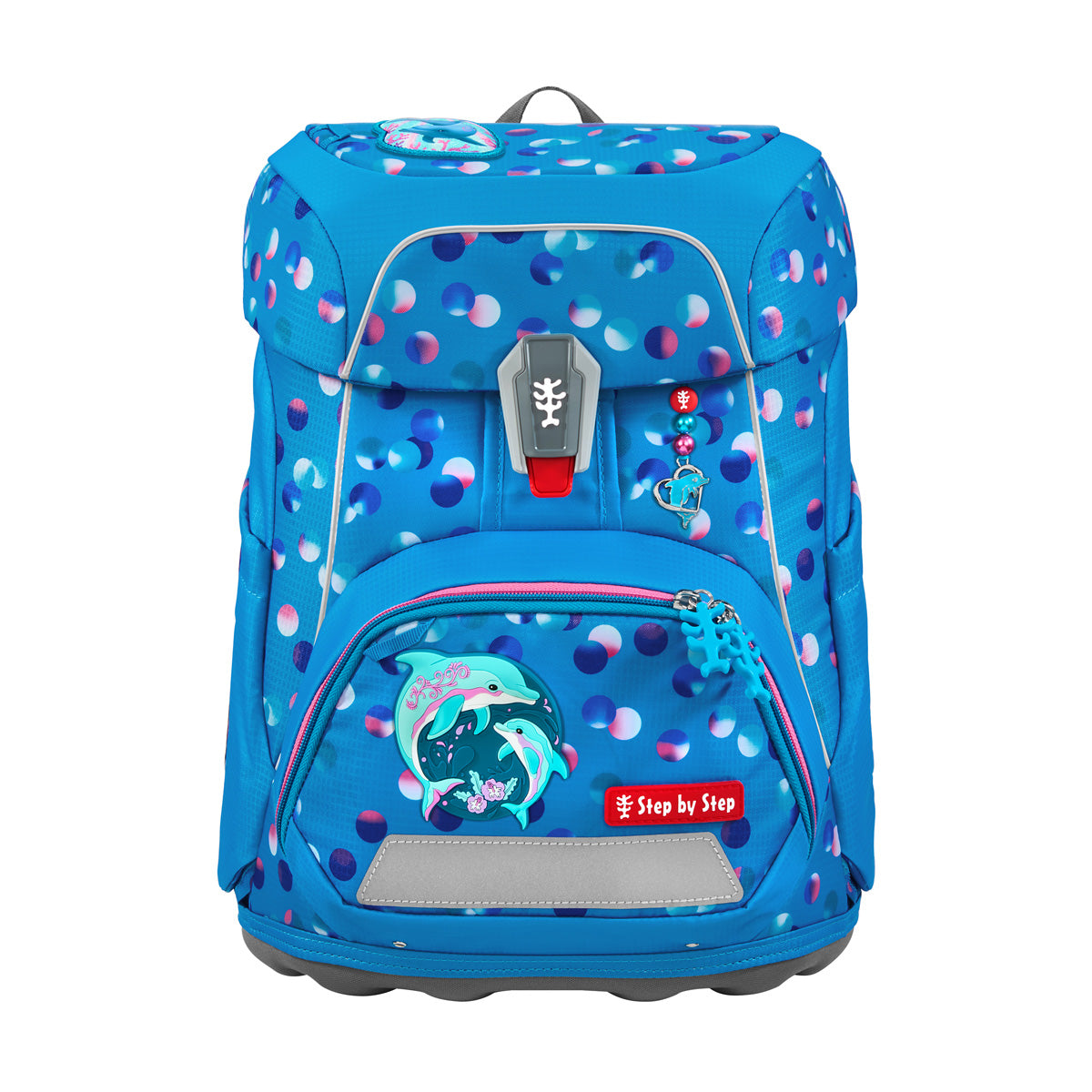 Schulranzen-Set FIT Dolphin Finja, 6-teilig