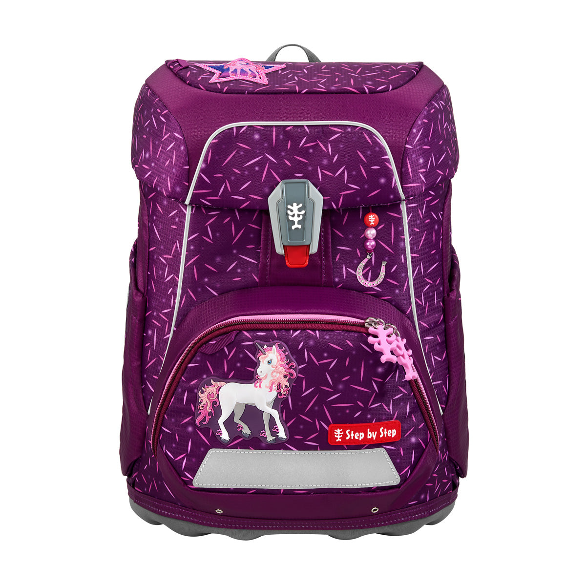Schulranzen-Set FIT Pretty Unicorn Nuala, 6-teilig