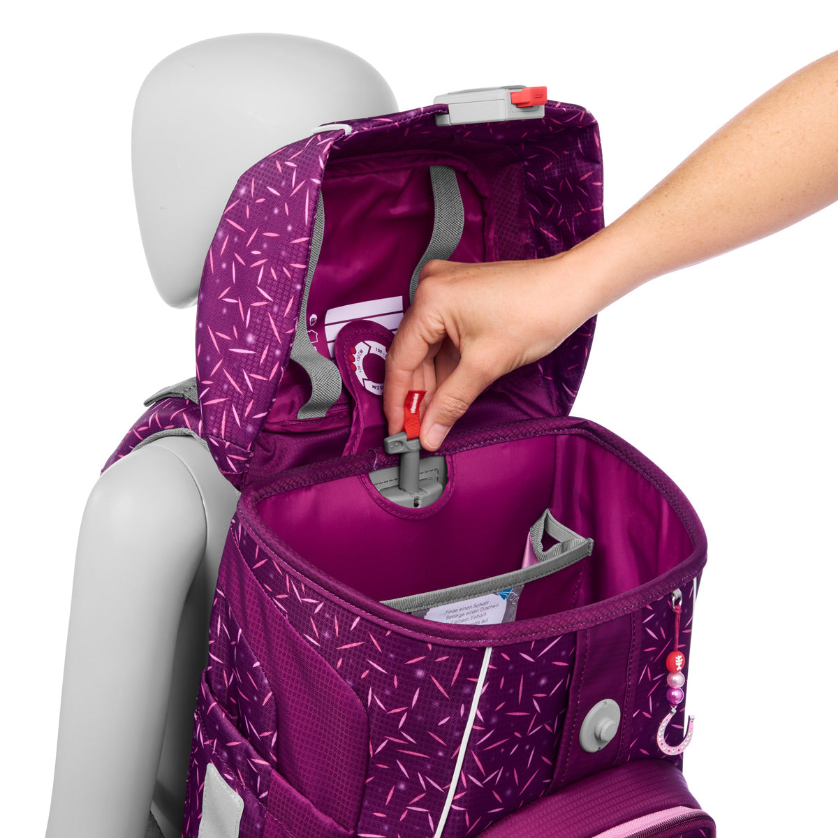 Schulranzen-Set FIT Pretty Unicorn Nuala, 6-teilig