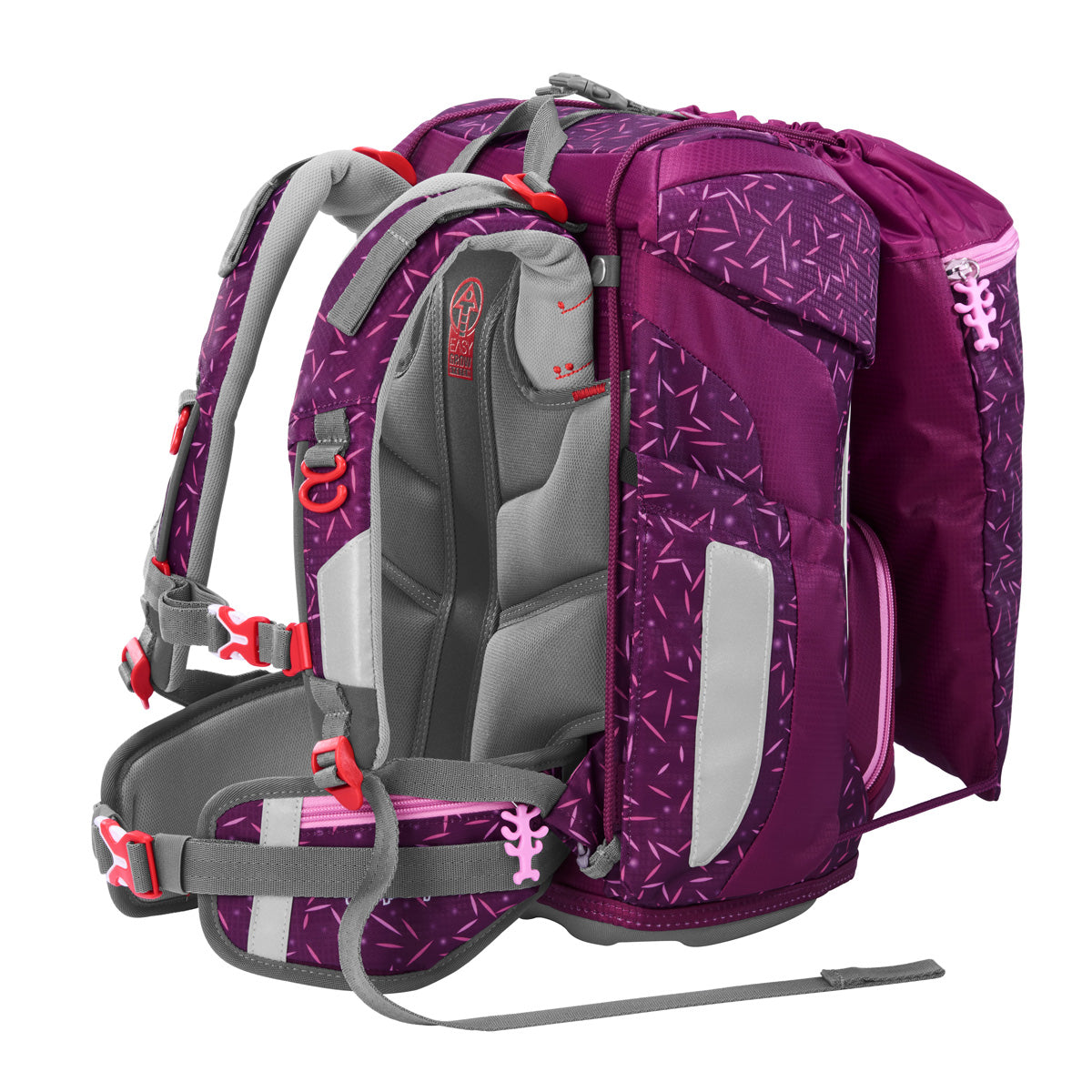 Schulranzen-Set FIT Pretty Unicorn Nuala, 6-teilig