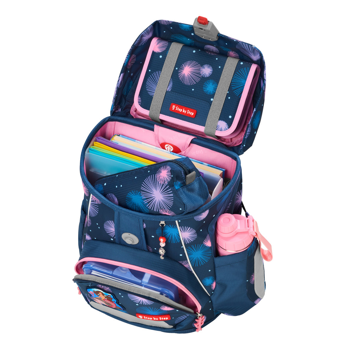 Schulranzen-Set FIT Mermaid Delia, 5-teilig
