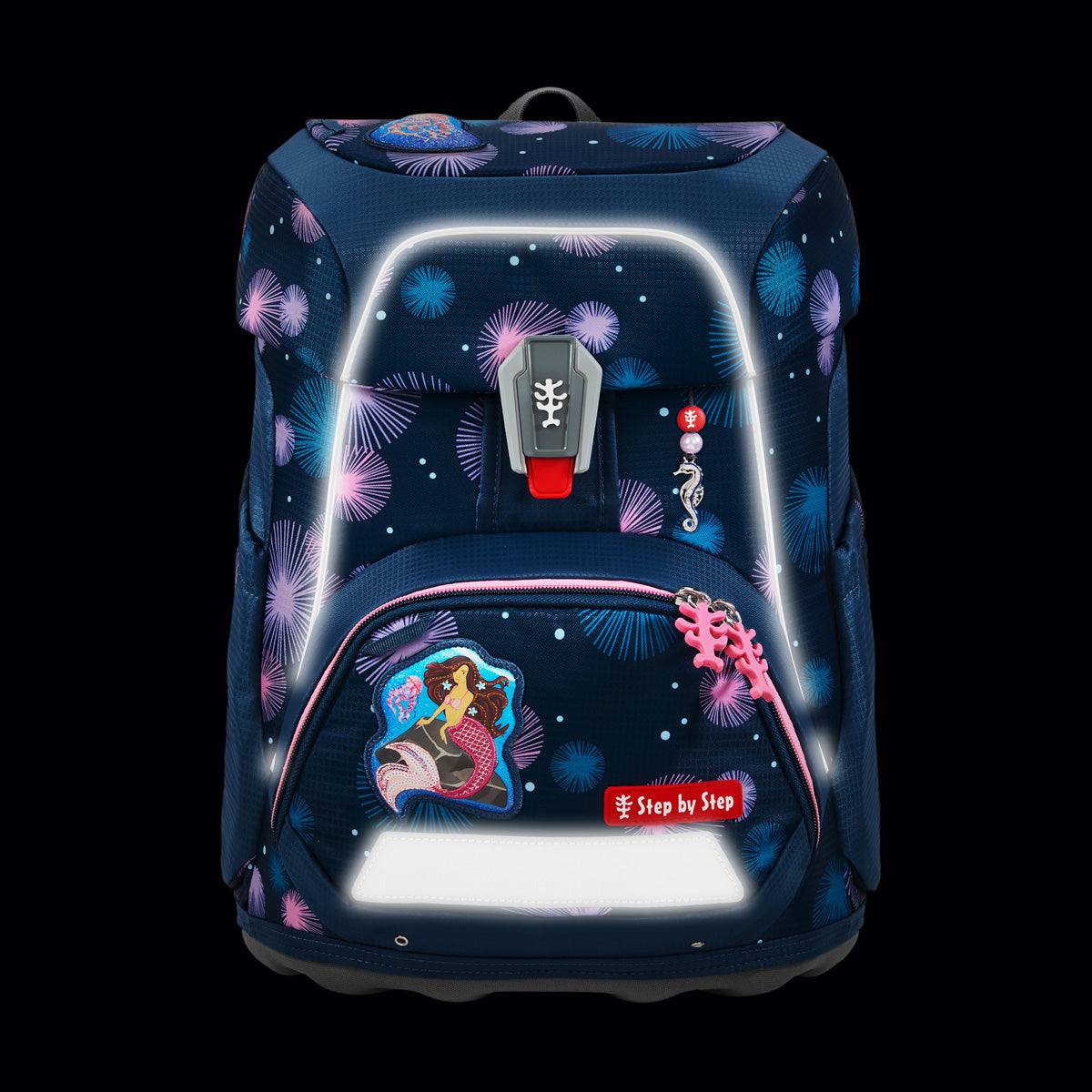 Schulranzen-Set FIT Mermaid Delia, 6-teilig
