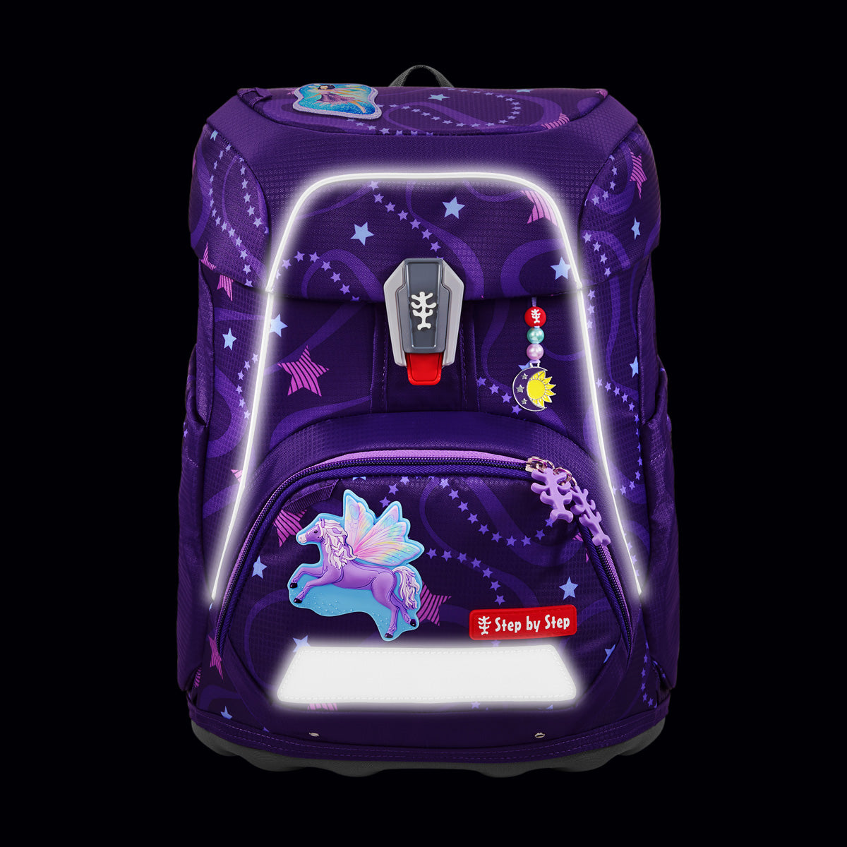 Schulranzen-Set FIT Pegasus Emily, 6-teilig