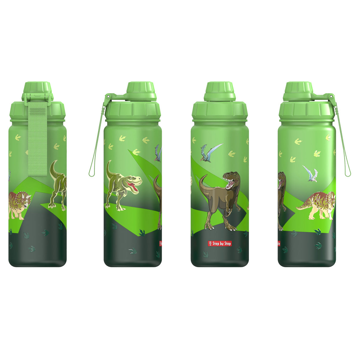Edelstahl Trinkflasche Dino 0,5 l