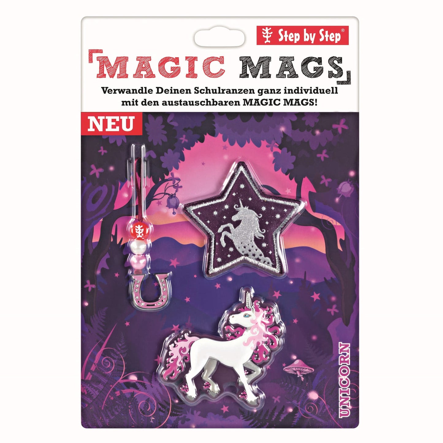 MAGIC MAGS Unicorn Nuala 3-teilig