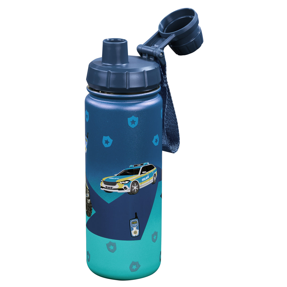 Edelstahl Trinkflasche, Police 0,5 l