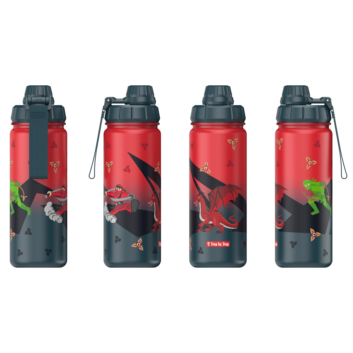 Edelstahl Trinkflasche Warrior 0,5 l