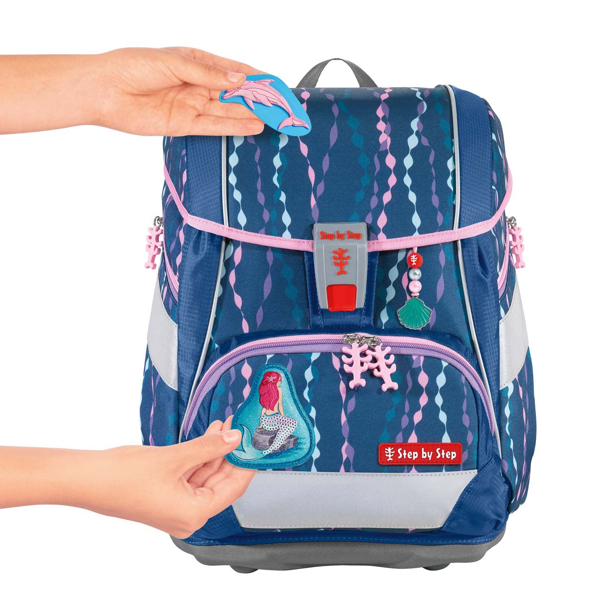Schulranzen-Set 2IN1 PLUS Mermaid Bella 6-teilig