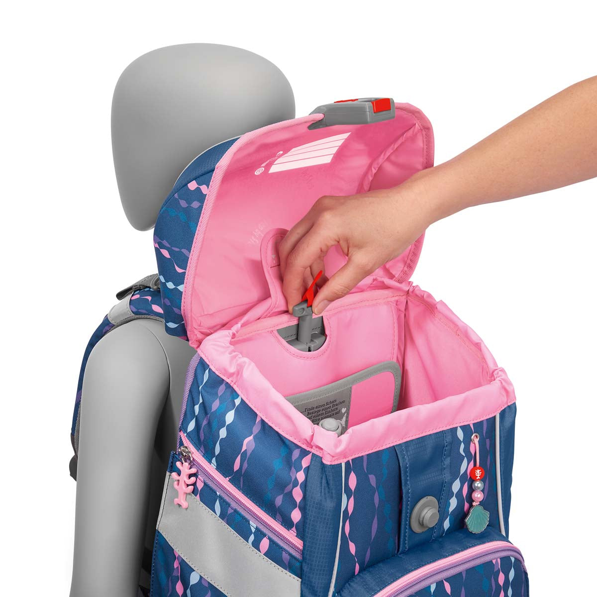 Schulranzen-Set 2IN1 PLUS Mermaid Bella 6-teilig