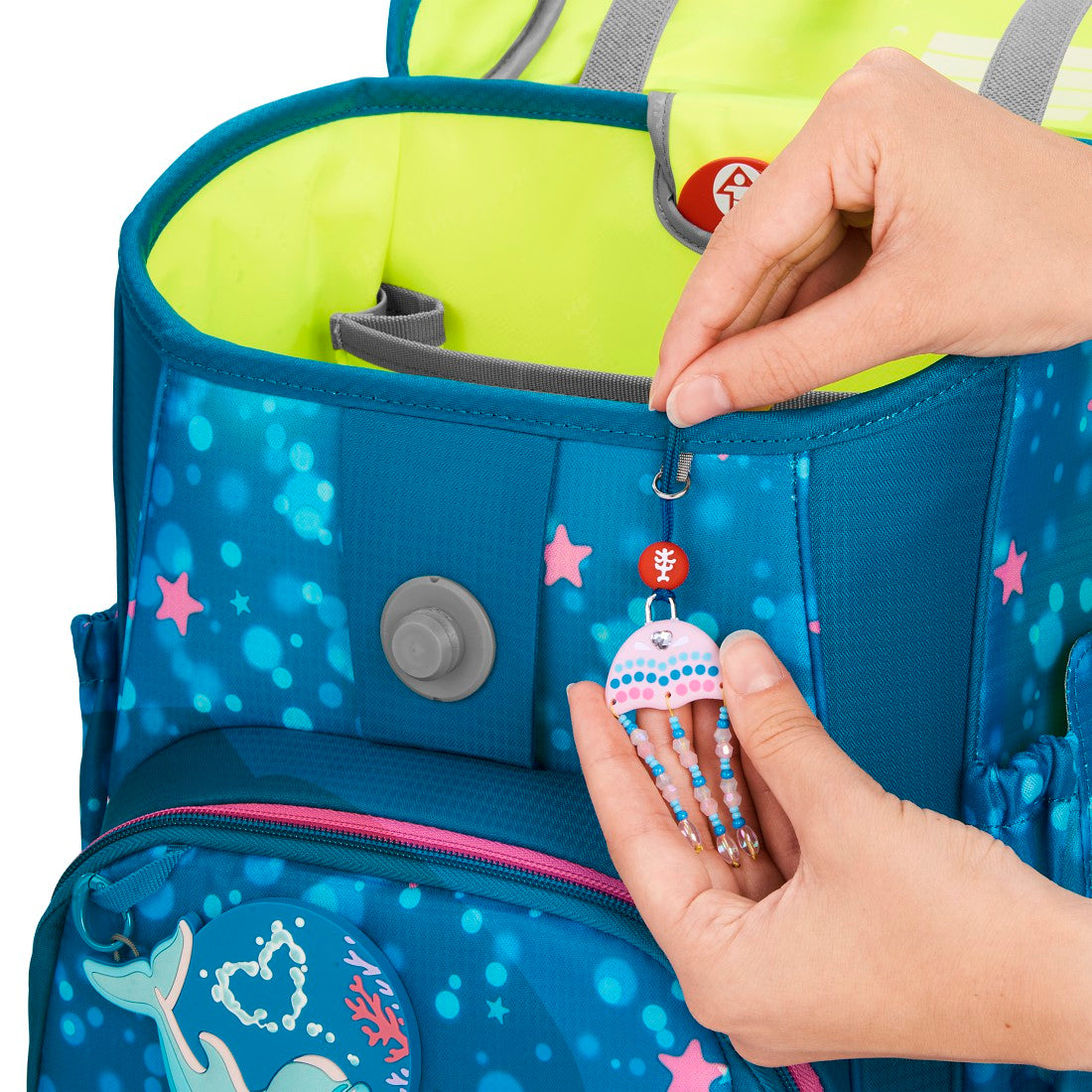 Schulranzen-Set CLOUD Dolphin Azura 5-teilig