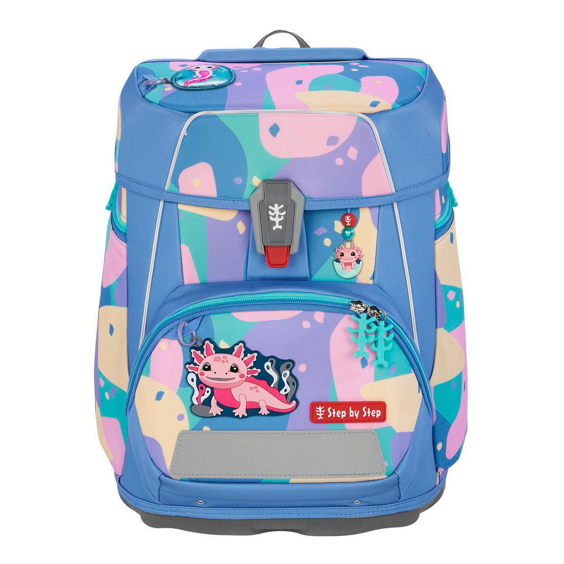 Schulranzen-Set SPACE Axolotl Sally, 5-teilig
