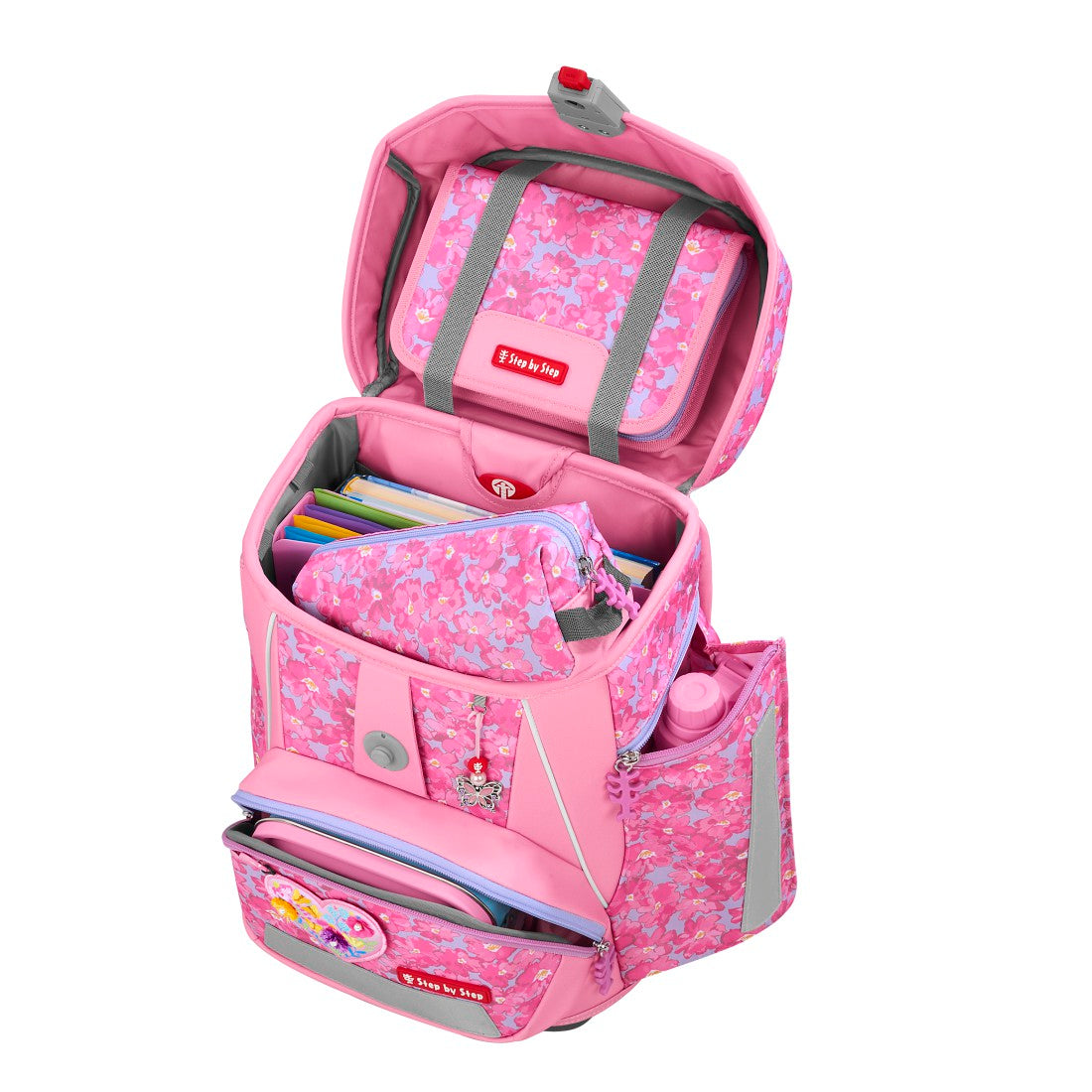 Schulranzen-Set SPACE Heart Luma, 5-teilig