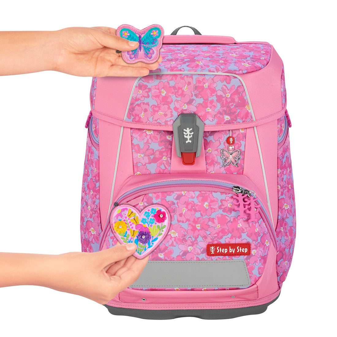 Schulranzen-Set SPACE Heart Luma, 5-teilig