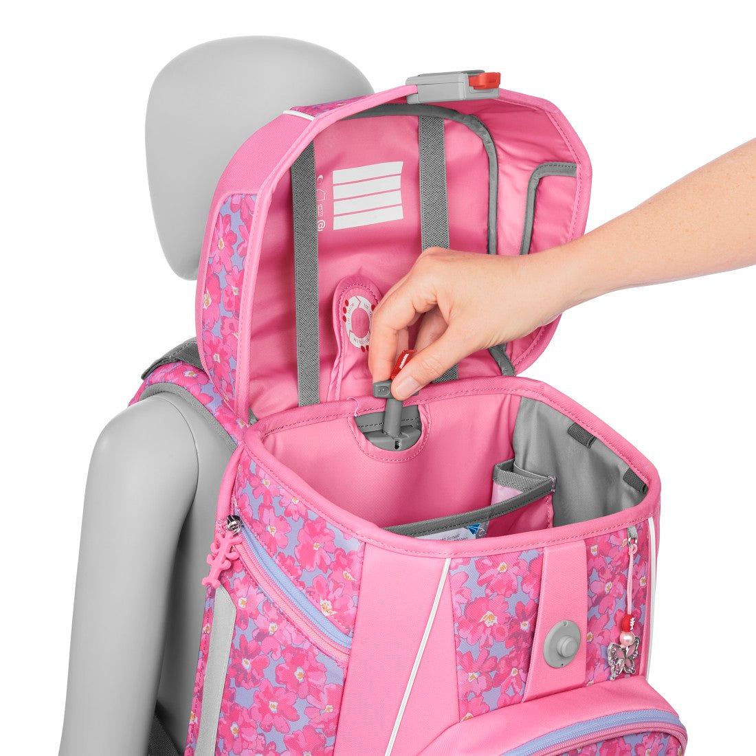 Schulranzen-Set SPACE Heart Luma, 5-teilig