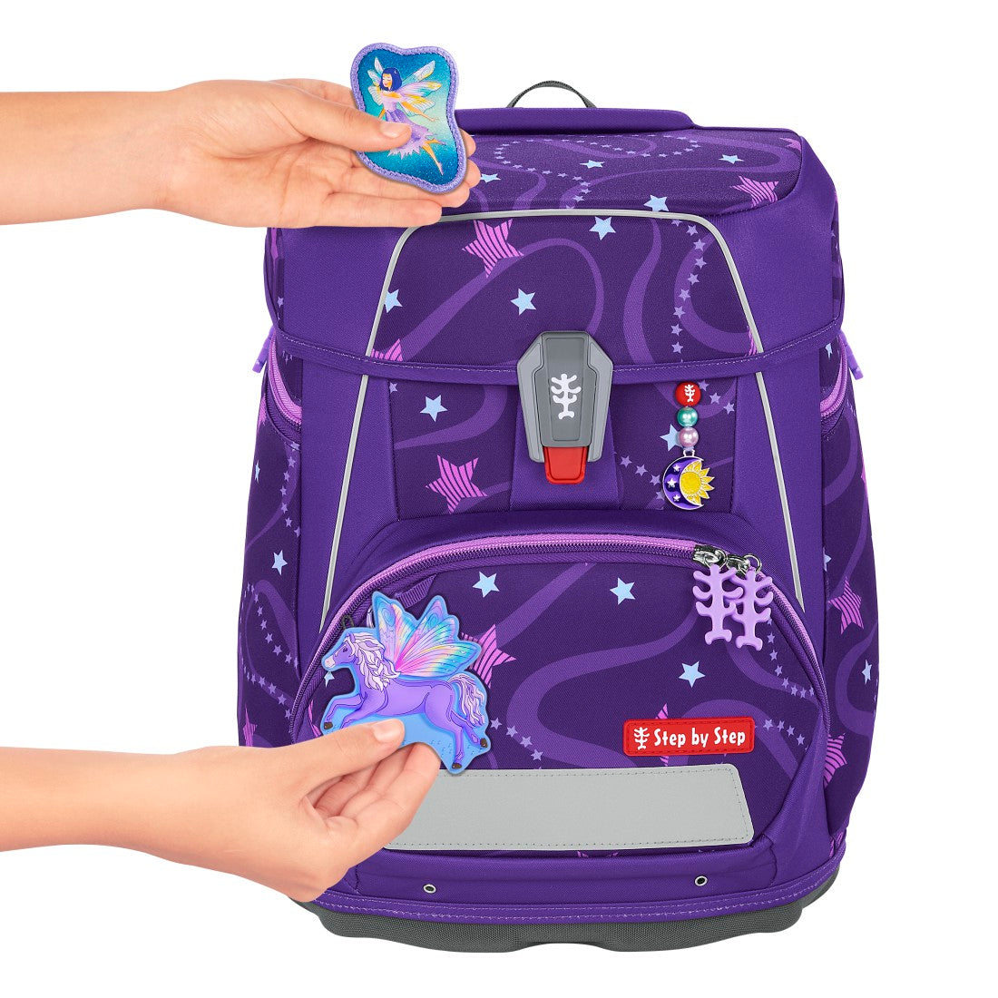 Schulranzen-Set SPACE Pegasus Emily, 5-teilig