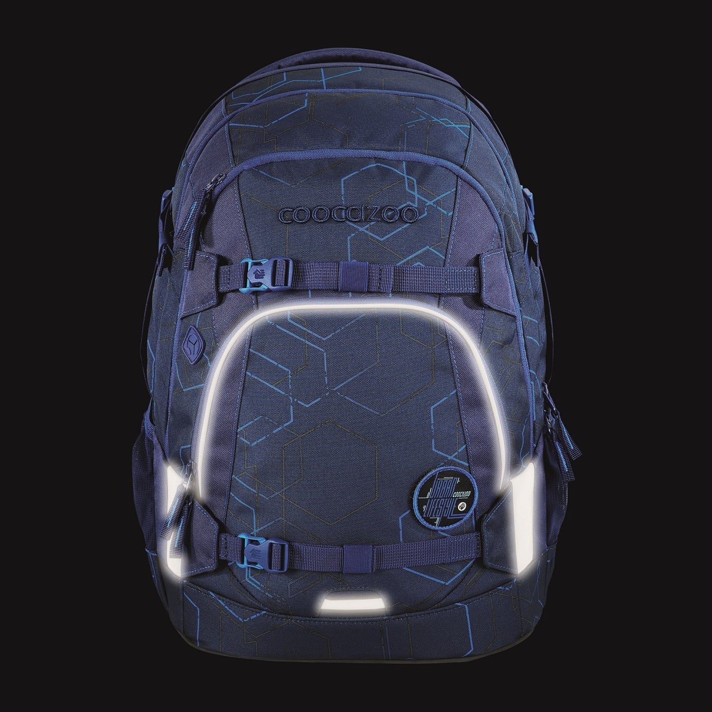 Schulrucksack-Set MATE Blue Motion 2-teilig