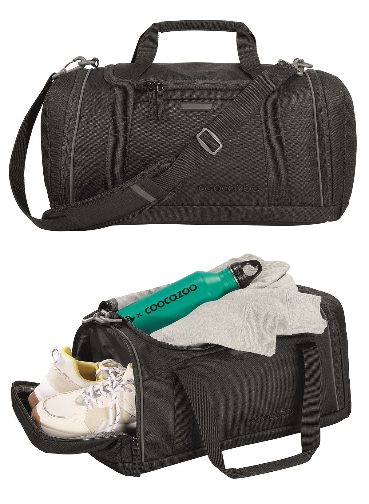 Schulrucksack-Set MATE Black Coal 3-teilig