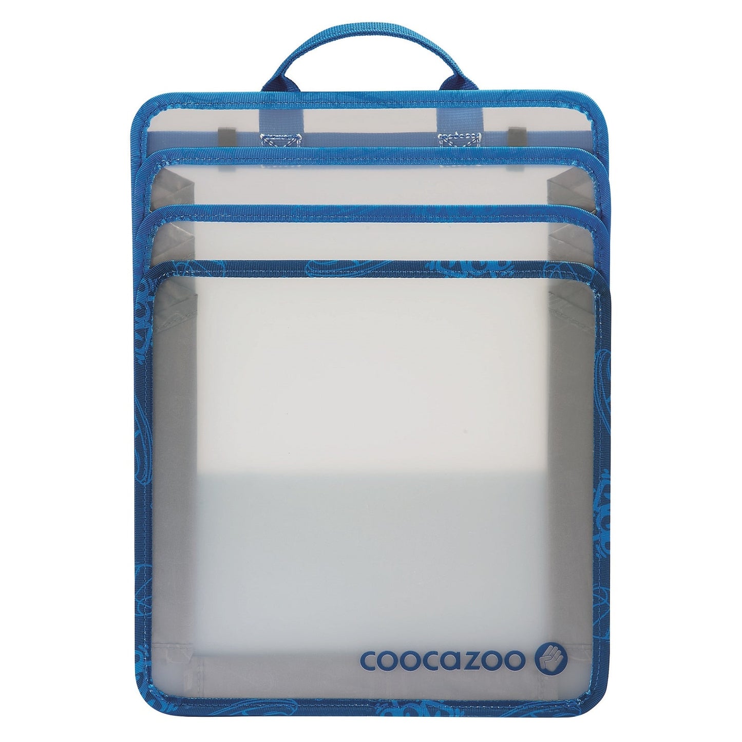 Faltbare Heftbox Blau