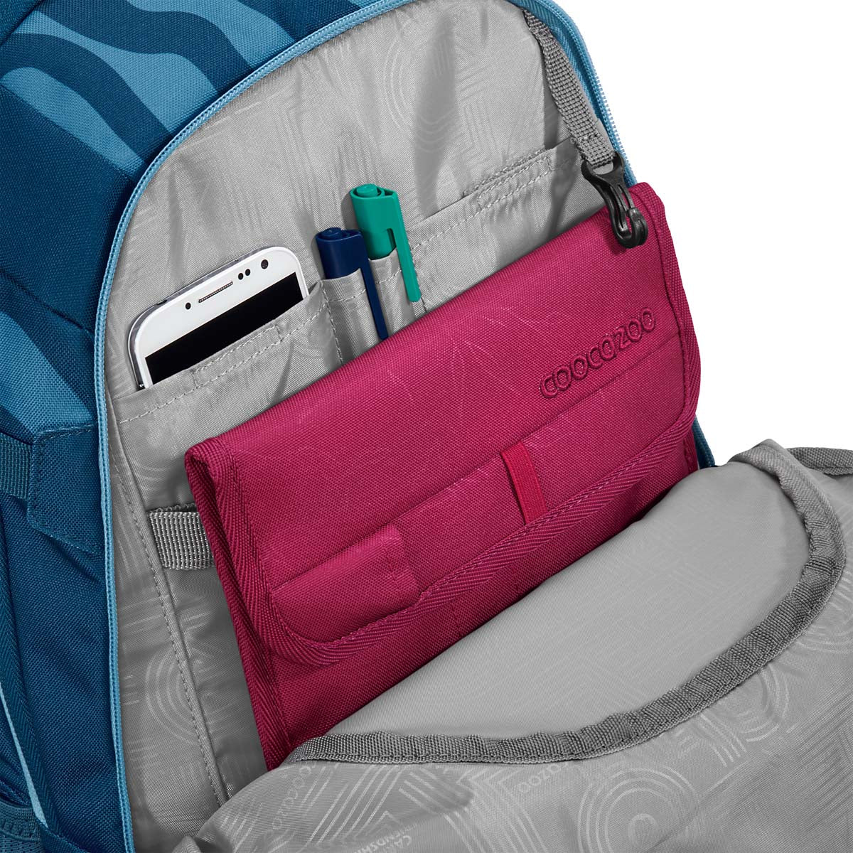 Schulrucksack-Set MATE Breaking Waves 2-teilig