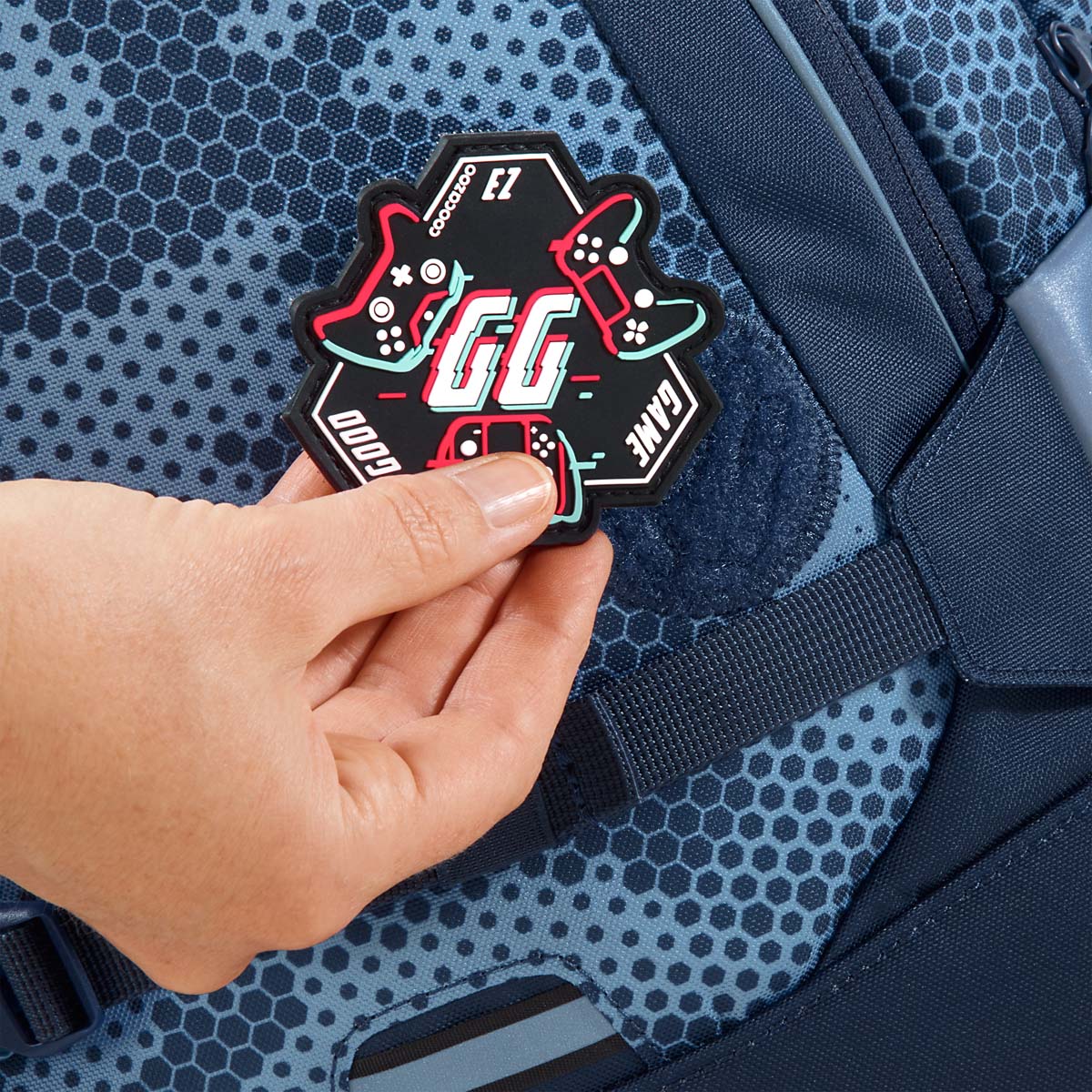 Schulrucksack-Set MATE Geometric Sky 3-teilig