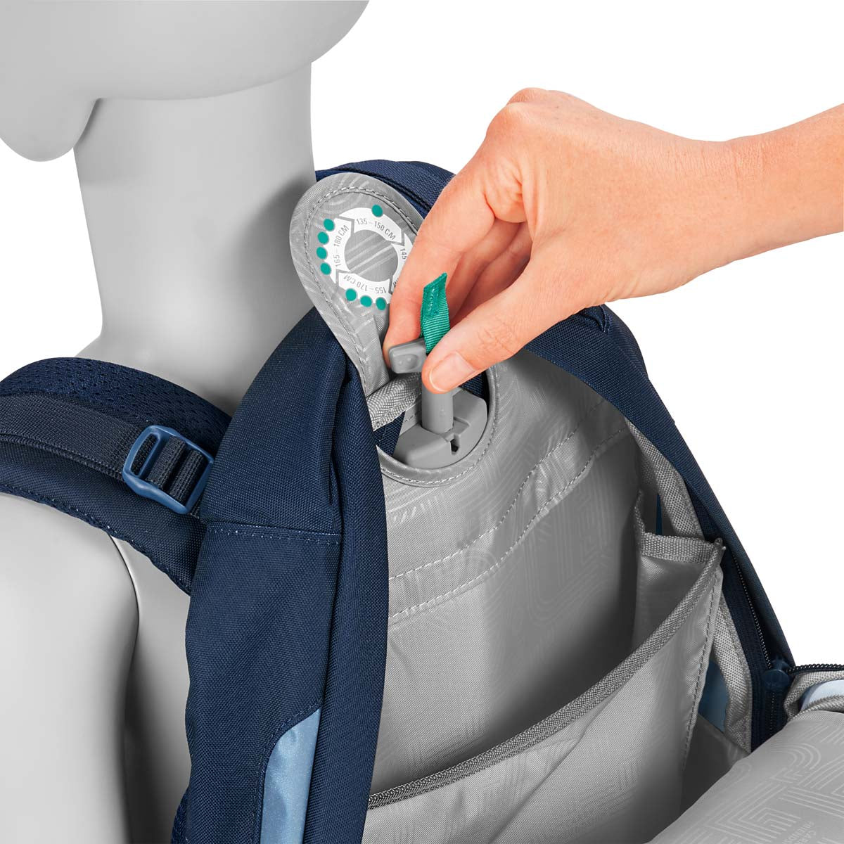 Schulrucksack-Set MATE Geometric Sky 3-teilig