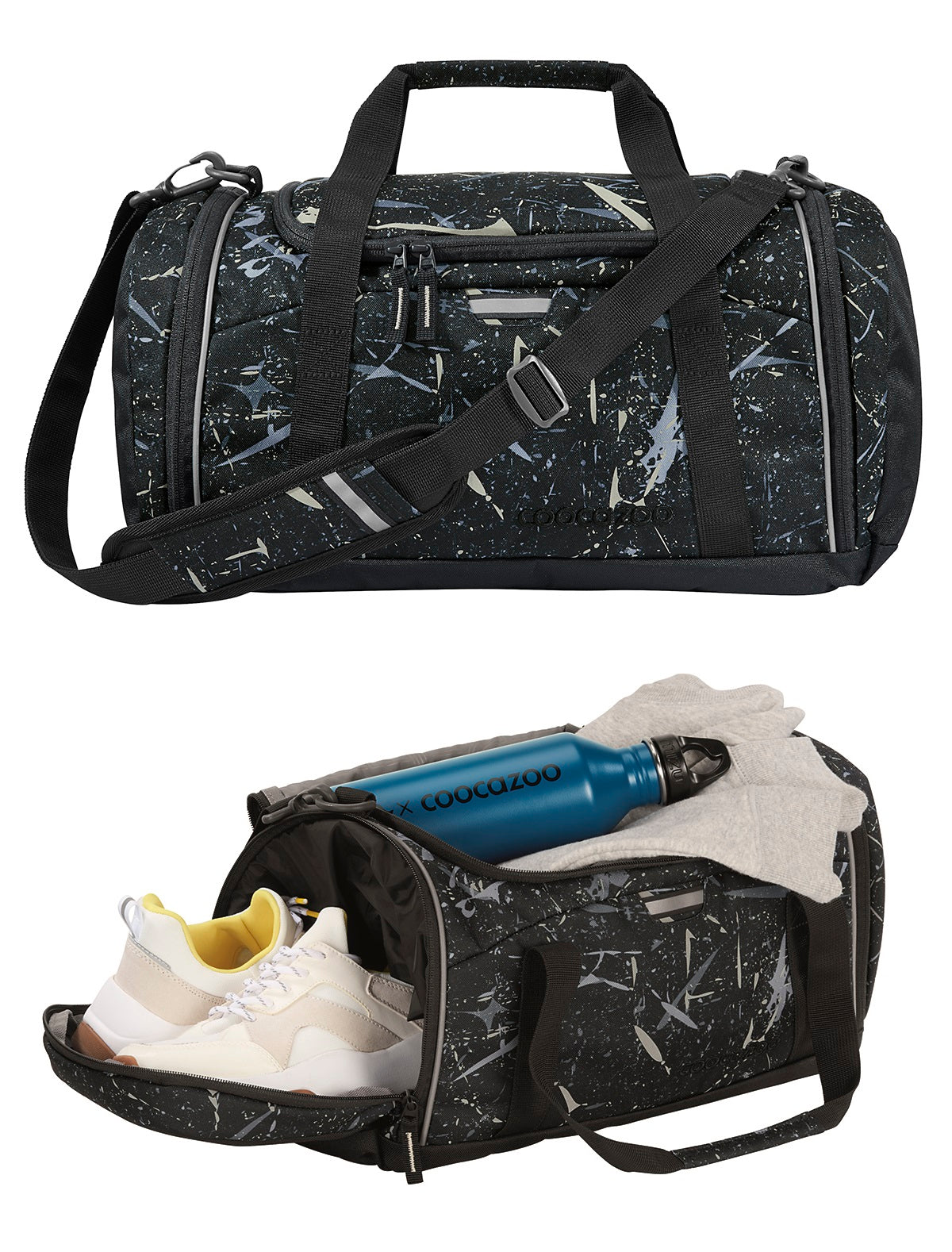 Schulrucksack-Set MATE Reflective Splash 3-teilig, Kollektion 26