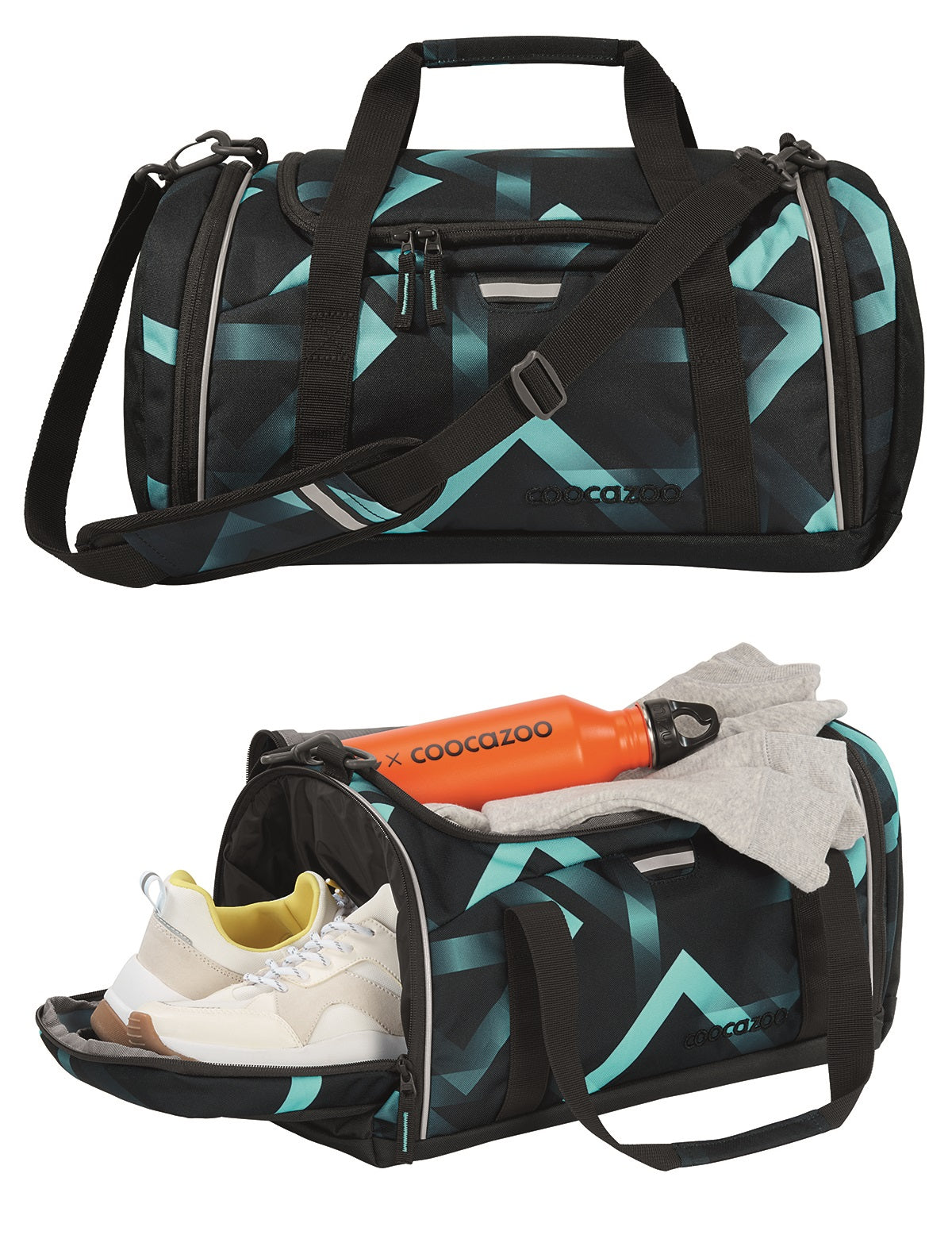 Schulrucksack-Set PORTER, Laser Lights 3-teilig