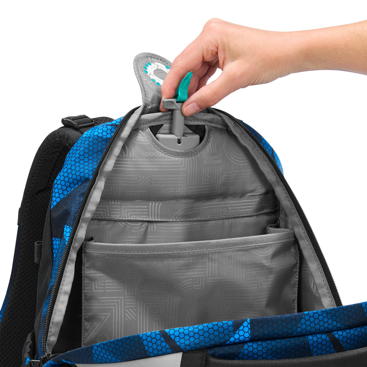 Schulrucksack-Set MATE Electric Ice 2-teilig