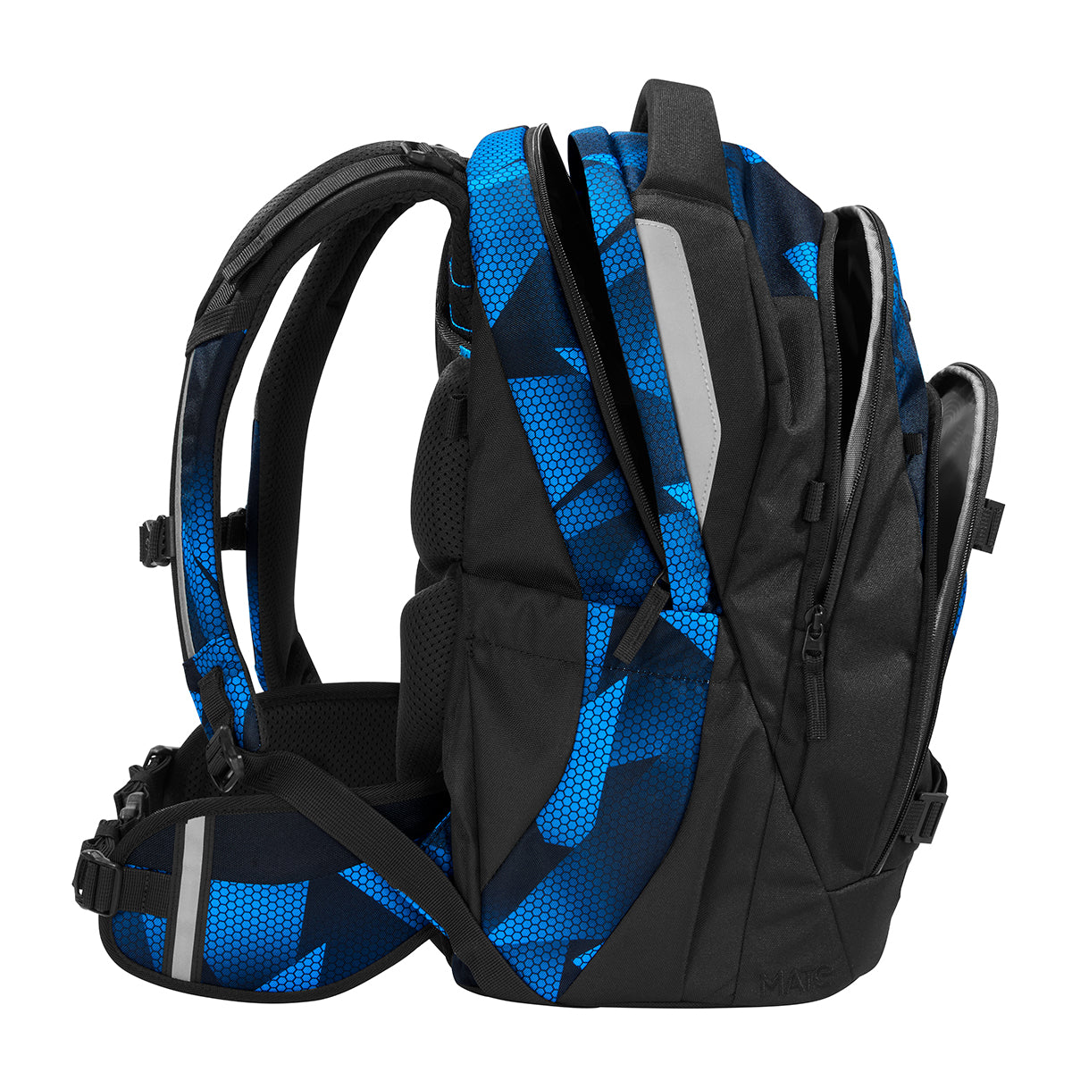 Schulrucksack-Set MATE Electric Ice 3-teilig