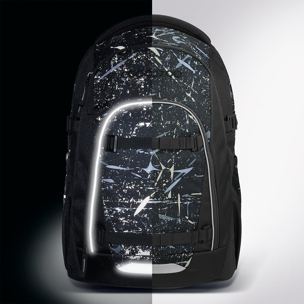 Schulrucksack-Set MATE Reflective Splash 3-teilig, Kollektion 26