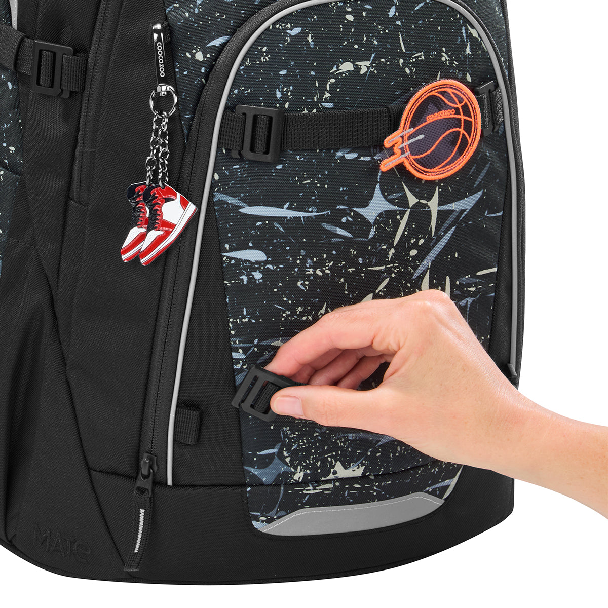 Schulrucksack-Set MATE Reflective Splash 3-teilig, Kollektion 26