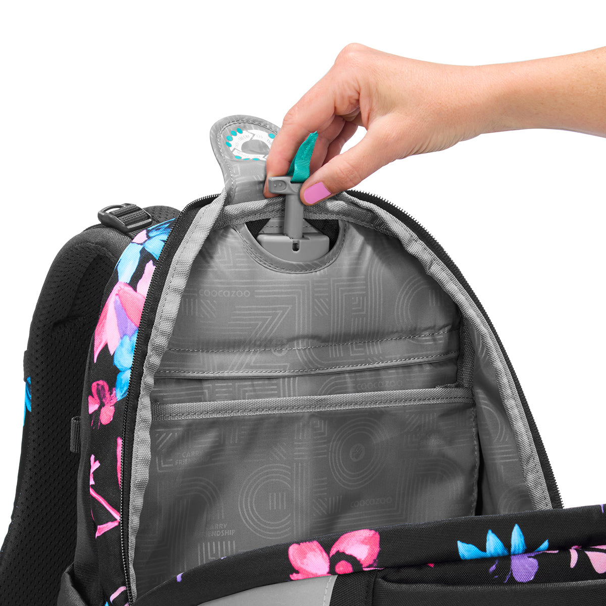 Schulrucksack-Set MATE Floral Artnight 2-teilig