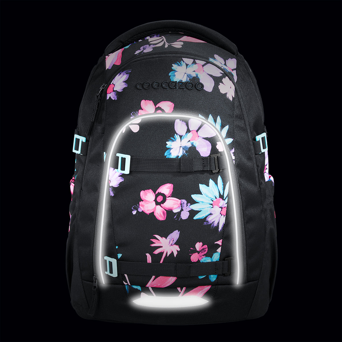 Schulrucksack-Set MATE Floral Artnight 3-teilig