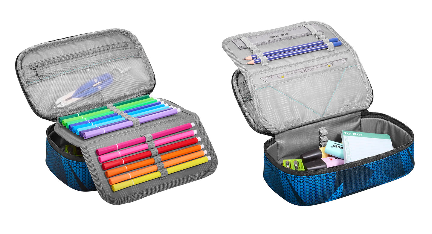 Schulrucksack-Set PORTER, Electric Ice 3-teilig