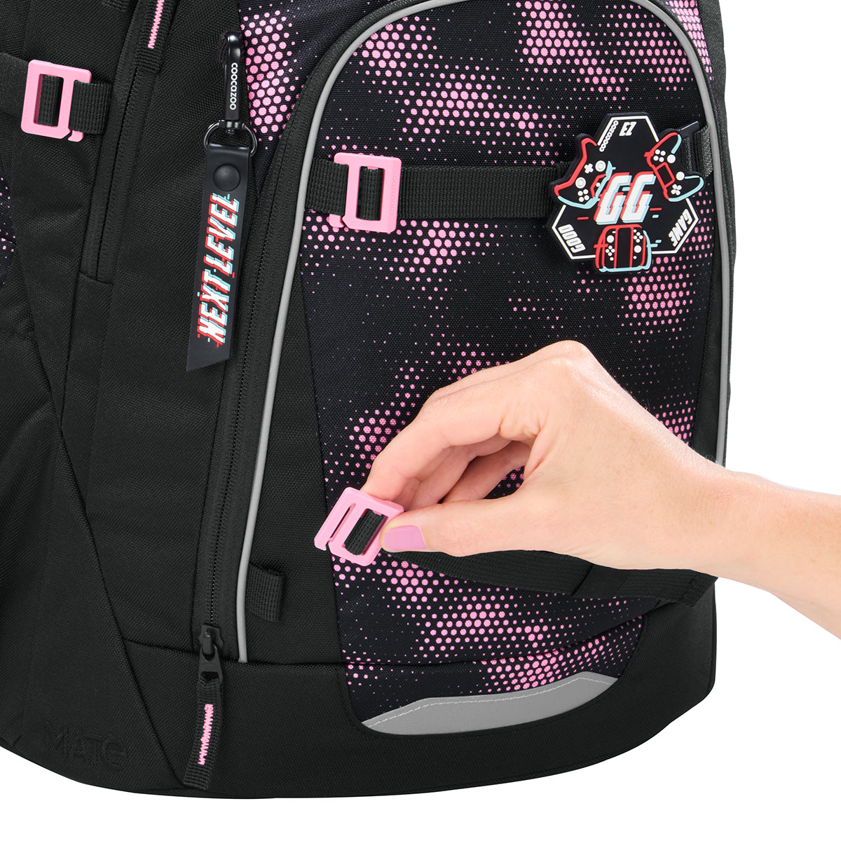 Schulrucksack MATE Pink Illusion, Kollektion 26